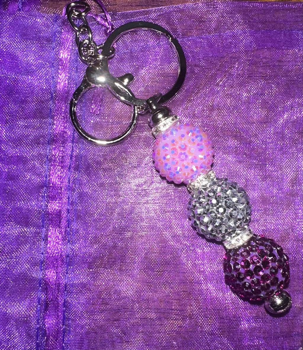 Jeweled Book Lover Bag Charms