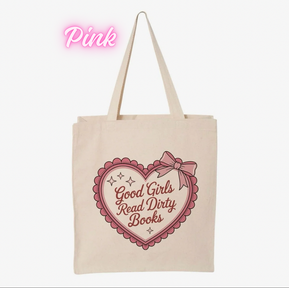 Canvas Book Tote