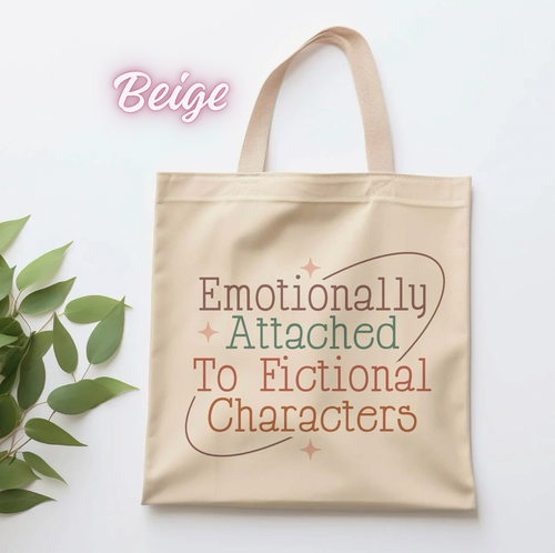 Canvas Book Tote