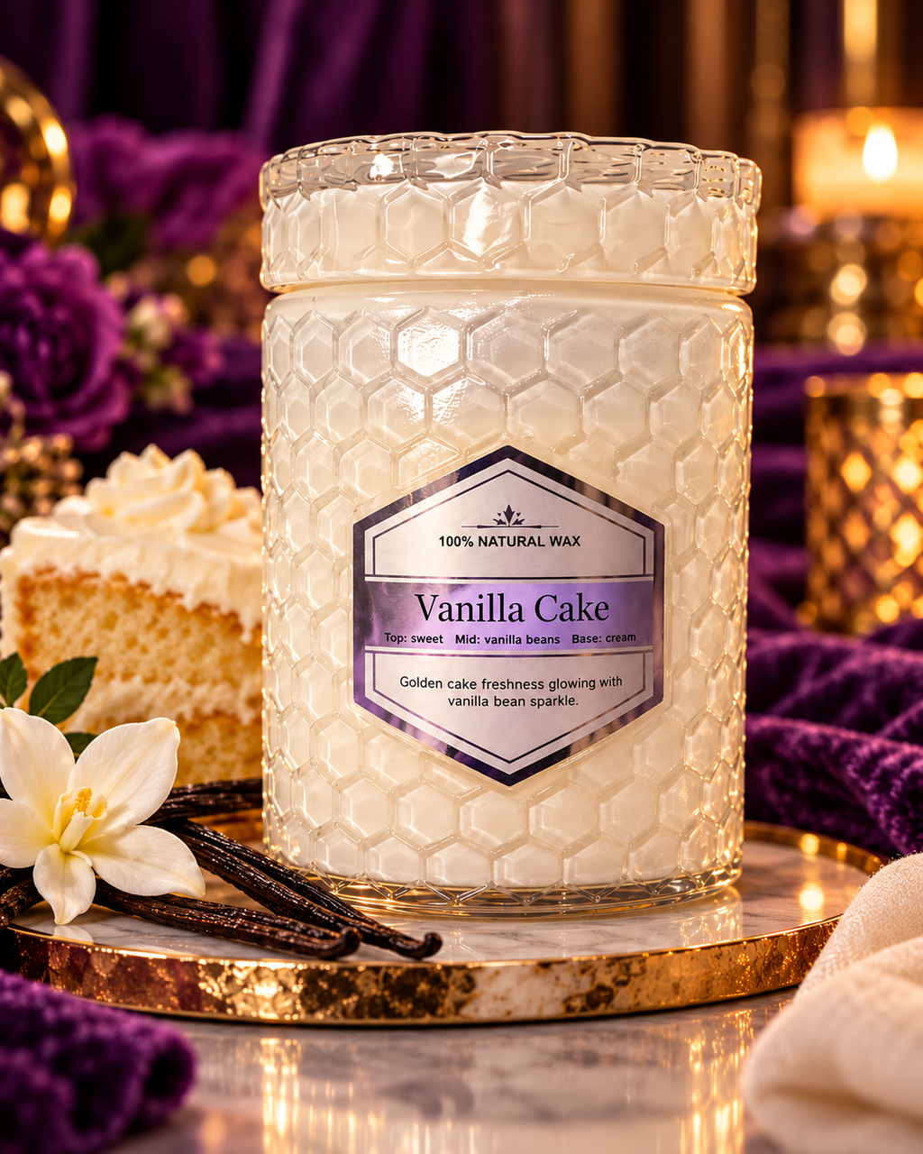 Candle: Vanilla Cake