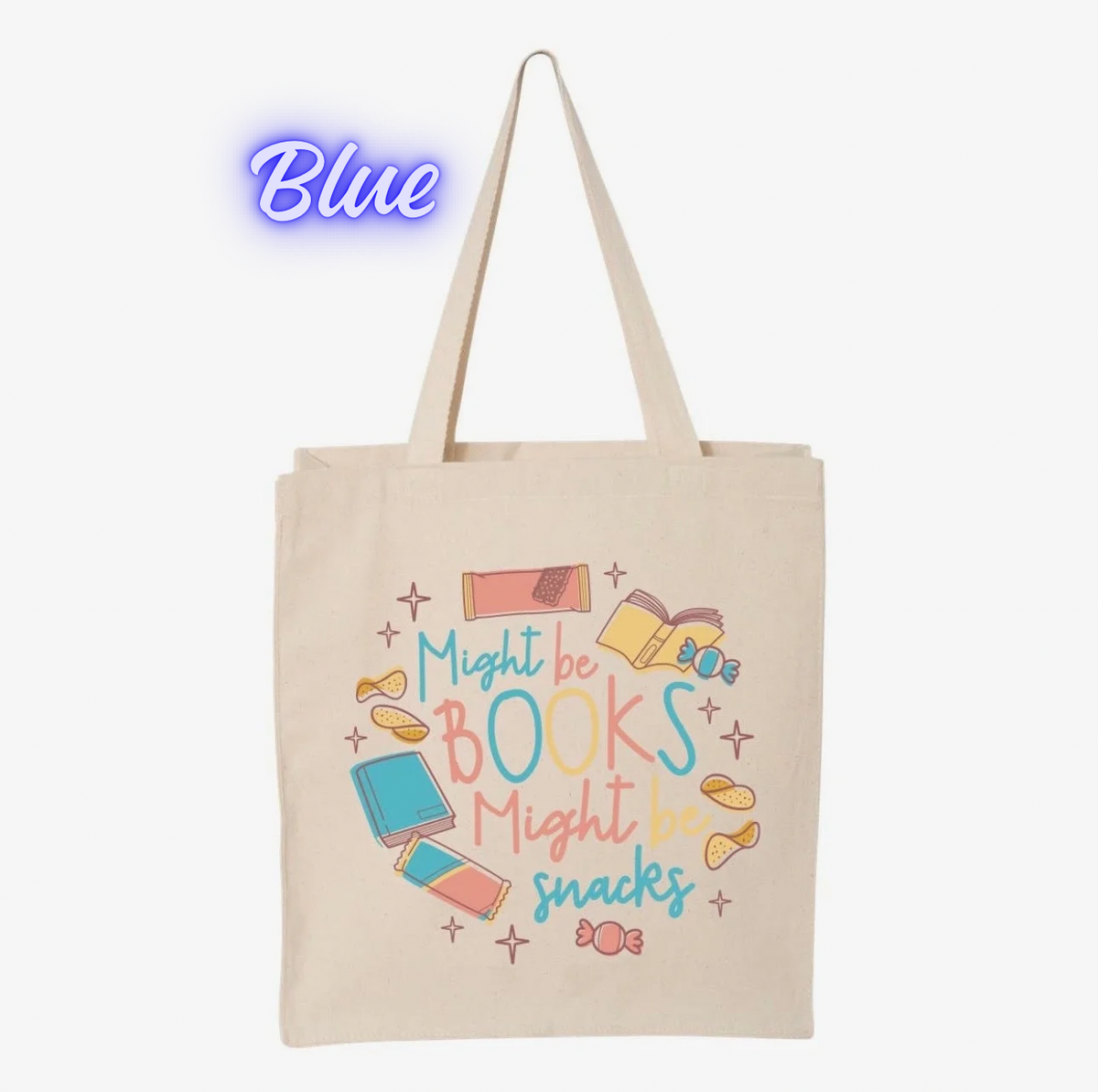 Canvas Book Tote