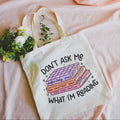 Canvas Book Tote