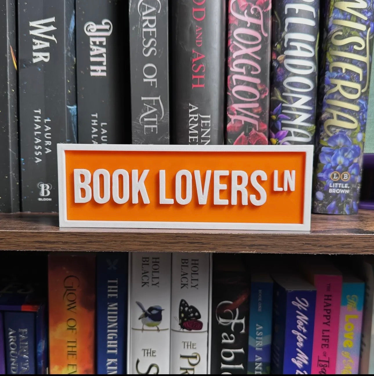 Book Lovers Street Sign