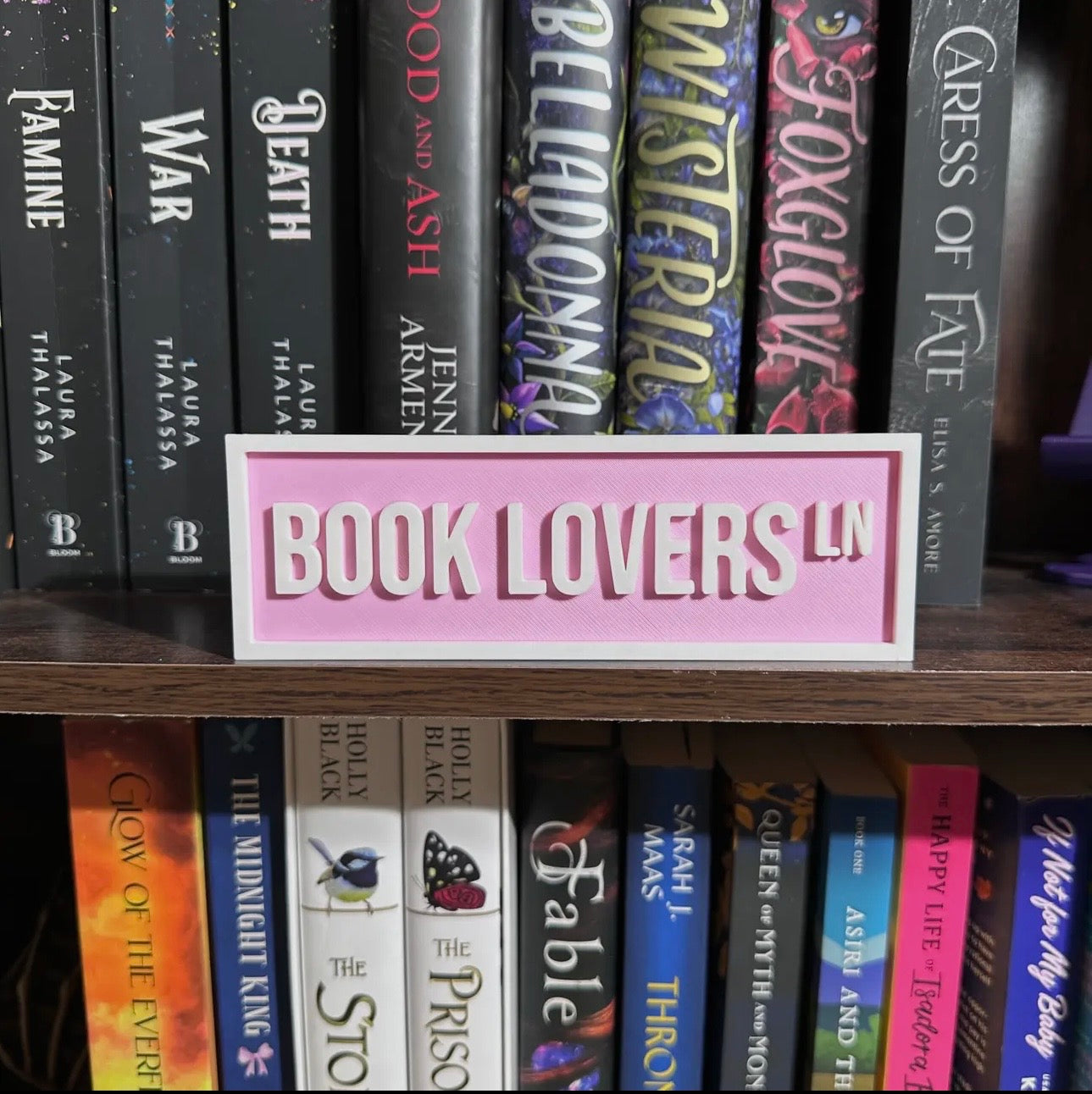 Book Lovers Street Sign