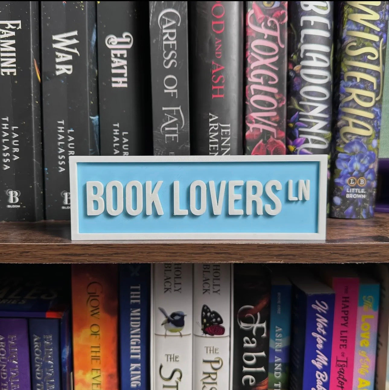Book Lovers Street Sign