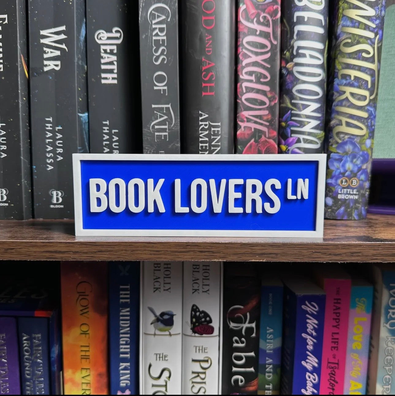 Book Lovers Street Sign